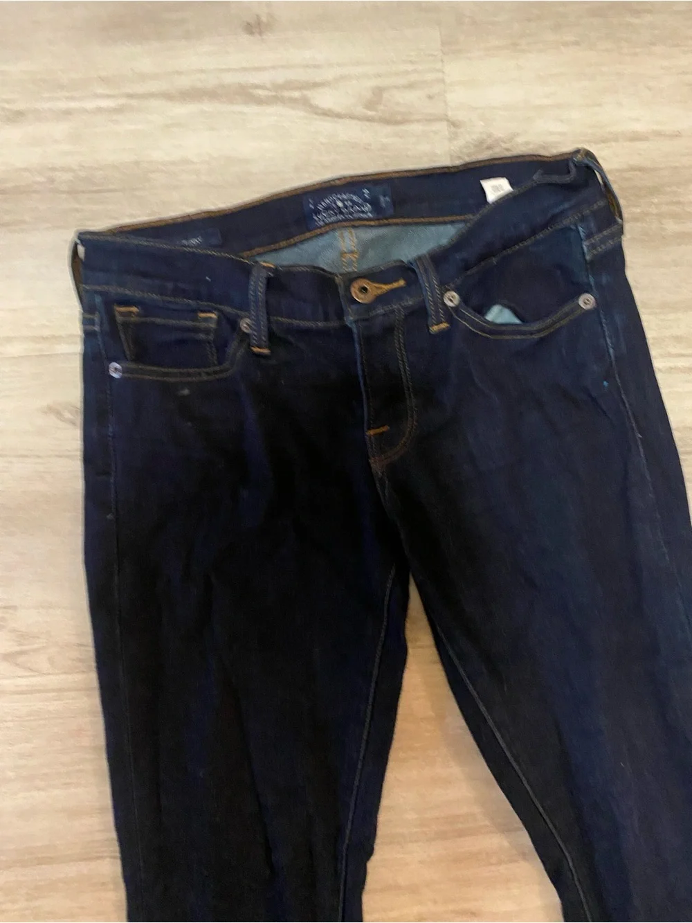 Lucky Brand Charlie Skinny Dark Blue Jeans